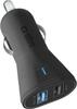 Autolaadija SBS TEKITCRC2U21UL, 2 x USB-A, 2.1 A, 12 W, must