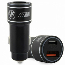 Autolaadija BMW BMCCMUSBCK, PD/QC 3.0, 20 W, must