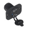 Autolaadija LP LXG526, 12/24 V, 1 A + 2.1 A, paigaldatav