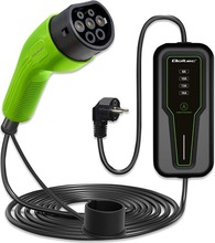 Laadija Qoltec Mobile EV Type 2, 3.5 kW, 230 V, 4 m