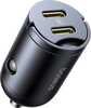Autolaadija Baseus Tiny Star, 2 x USB-C, 30 W, must