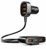 Autolaadija Joyroom JR-CL03, 5 x USB, 6.2 A, must