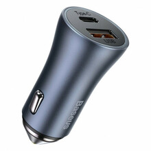 Autolaadija Baseus Golden Contactor Pro, USB + USB-C, QC4.0+, PD, 40 W, hall