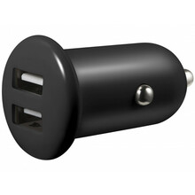 Autolaadija Sandberg 340-40, 2 x USB, 1 A + 2.1 A, must
