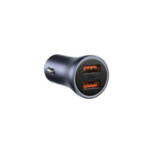 Autolaadija Baseus Golden Contactor Pro TZCCJD-A0G, 2 x USB, 40 W, hall