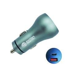 Autolaadija Extra Digital SC230211, USB/USB-C, 36 W, helesinine
