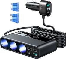 Autolaadija Joyroom JR-CL06, 9 in 1, 154 W, must