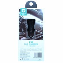 Autolaadija Leslie C18, 2 x USB, 2.4 A, must