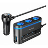Autolaadija Swissten, 2 x USB-C PD, 1 x USB-A QA 3.0, 3 x CL
