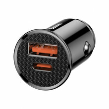 Autolaadija Baseus Circular CCALL-YS01, USB/USB-C, 30 W, must