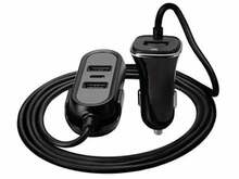 Autolaadija Tracer TRAADA46351, 3 x USB, 12-24 V, 7.2 A, must