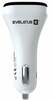 Autolaadija Evelatus QCC02, USB, 12-24 V, valge