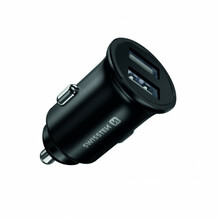 Autolaadija Swissten 20115000BOX, 2 x USB, 4.8 A, must