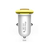 Autolaadija Devia Mushroom T-MLX37521, USB, 18 W, kuldne