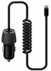 Autolaadija Platinet PLCRSL, USB-A + Lightning, 3.4 A, must