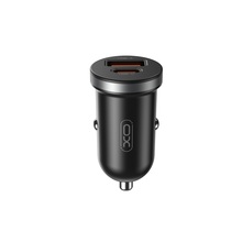 Autolaadija XO CC56, 1 x USB, 1 x USB-C, PD, QC, 30W, must