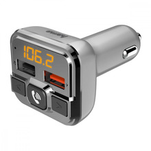 FM saatja Hama 00014165, Bluetooth, 87.6 - 107.9 MHz, hõbe