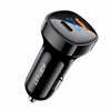 Autolaadija Acefast B4, 66 W, USB-C + USB-A, must