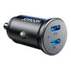 Autolaadija Joyroom JR-CCN06, 2 x USB-C, 30 W, must
