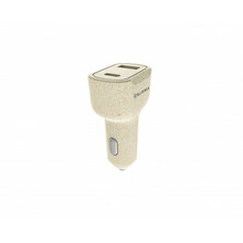 Autolaadija Tellur Green TLL151341, PD18W + QC3.0, 36 W, kreem