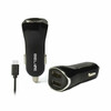 Autolaadija Beline AZBINTLBELI0005, 2 x USB + USB-C, 2.1 A, must
