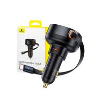 Autolaadija Baseus Enjoyment Pro, USB-C, 60 W, must