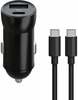 Autolaadija Maxlife MXCC-04, 1 x USB-C, 1 x USB, 20W