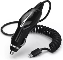Autolaadija Hama 173605H, Micro USB, 1.2 A, must