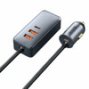 Autolaadija Baseus Share Together CCBT-A0G, 2 x USB, 2 x USB-C, 120 W, hall