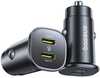 Autolaadija Baseus GoTrip, 2 x USB-C, 30 W, must