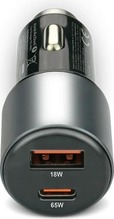 Autolaadija Everactive CC-60Q, 1 x USB + 1 x USB-C PD, QC 3.0, 83 W, must