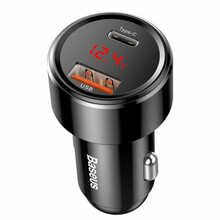 Autolaadija Baseus Magic Series CCMLC20C-01, USB/USB-C, 45 W, must