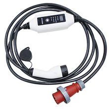Elektriauto kaasaskantav laadija Duosida Type 2 - CEE, 32 A, 22 kW, 3-faasiline, 5 m