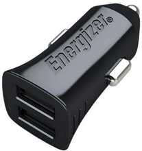 Autolaadija Energizer Classic, 2 x USB-A, 2.4 A, 12 W, must