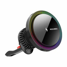 Juhtmevaba autolaadija Rocoren RCZJ-XK01, 15 W, must