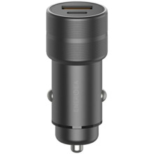 Autolaadija Energea Alu Drive PD20+, 1 x USB + 1 x USB-C, 38 W, hall