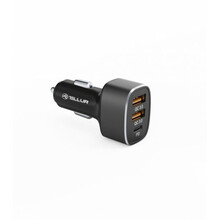 Autolaadija Tellur FCC9, 2 x USB, 56 W, must