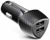 Autolaadija Forcell CC50-2A36W, 2 x USB 3.0, 36 W, must
