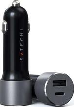 Autolaadija Satechi ST-TCPDCCM, USB-C/USB-A, 72 W, hall