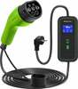 Mobiilne elektriauto laadija Qoltec Mobile EV, Type2, 3,5 kW, 230 V, Wi-Fi, LCD, 5 m