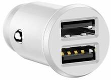 Autolaadija Devia Smart Series EA131, 2 x USB, 3.1 A, valge