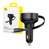 Autolaadija Baseus Enjoyment Pro CCTXP-UCL, USB-C/Lightning, 55 W, must