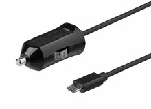 Autolaadija Deltaco USB-CAR129, Micro USB, 2.4 A, 12 W, 1 m