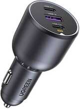 Autolaadija Ugreen EC705, 2 x USB-C, 1 x USB-A, 130 W, hall