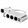 Autolaadija Hoco Z13, 2 x USB, 2.1 A, hõbedane
