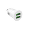 Autolaadija Puro Pro Lite, 2 x USB-A, 10 W, valge