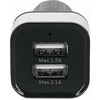 Autolaadija Technisat Dual, 2 x USB, 18 W, must