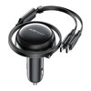 Autolaadija Acefast B13, 2 x USB-C, 53 W, must