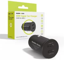 Autolaadija Mobile Origin CA20, 2 x USB-C, 30 W