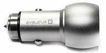 Autolaadija Evelatus ECC01, 2 x USB, 3.1 A, hall